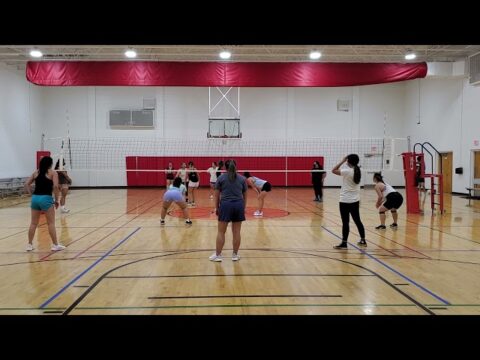 Indoor Hmong Women's volleyball (Game 1)
