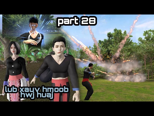 kev kaj zij ncaug 3d hmong Animation lub xauv hmoob hwj huaj daim part 28