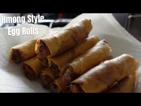COOK WITH ME ~ HMONG STYLE EGG ROLLS/ Eat Life With Kimchi