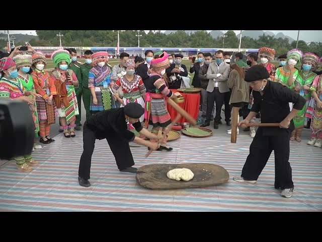 Bánh giày cổ truyền người Mông || Tỉnh Tuyên Quang  || Văn hóa dân tộc Mông | Ngày hội Văn hóa Mông