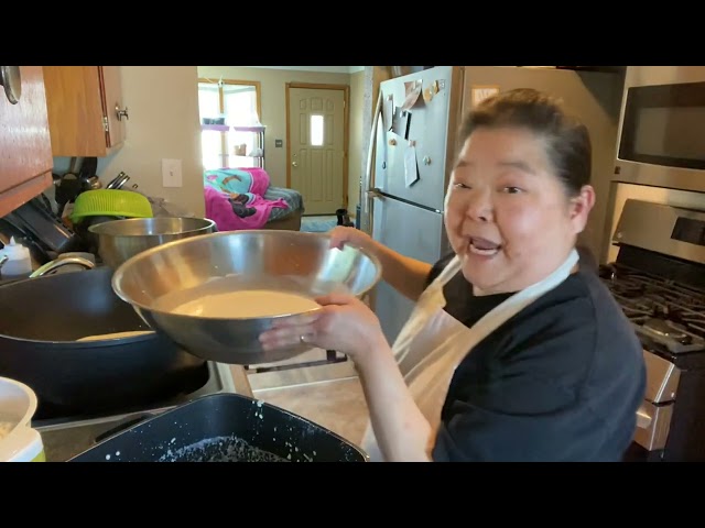 Hmong food: ncuav phom or ncuav fuam