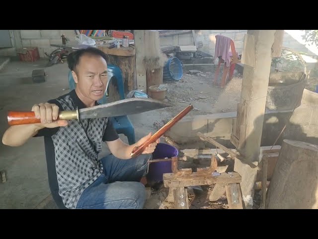 มีดลุยป่าประเภทใช้งานหนัก Hmong Knife – Riam Hmoob 泰國手功刀