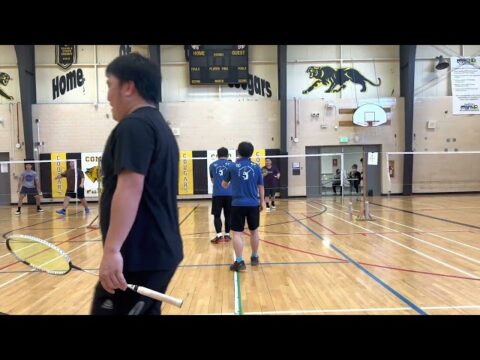 Hmong Minnesota Badminton tournament Final Game (Thor/Kong Vs Solo/Chai)