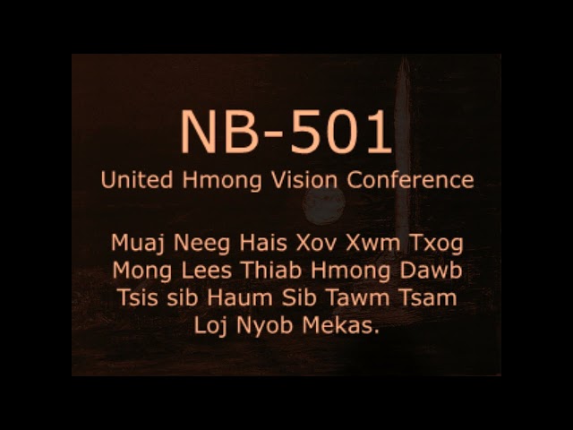 Muaj Neeg Hais Xov Xwm Txog Hmong-Mong.