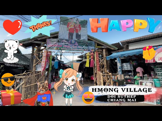 Hmong Village Doi Suthep, excursion près de Chiang Mai #Thailande