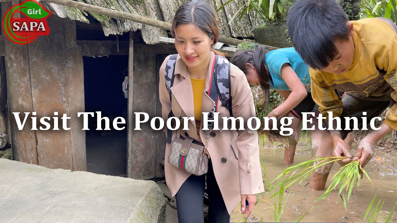 [15] Discover Vietnam’s Poorest Hmong Ethnic Vilage – Gifts Fo Young Children – ASMR l Sapa Girl