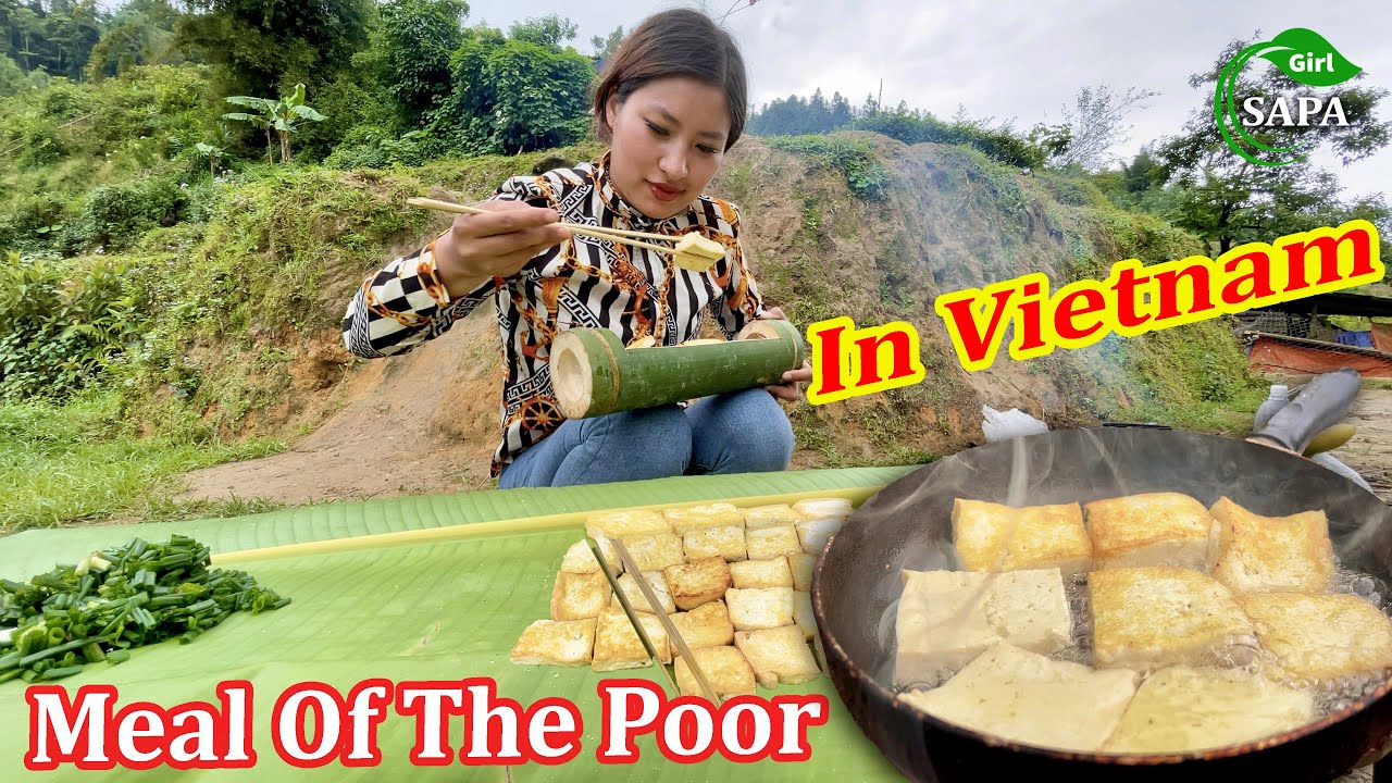 [23] Meal Of Poor People In Hmong Village In Vietnam!! l Sapa Girl