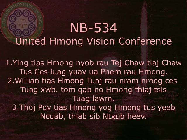 Hmong Yeej Nyob tsis tau Nrog luag.