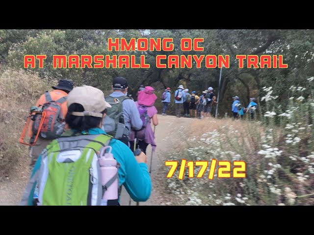 Hmong OC at Marshall canyon trail