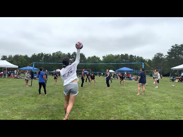 Chicken Block vs Hellfire – (game 1 & 2) HMAC Fundraiser Hmong Women’s Volleyball