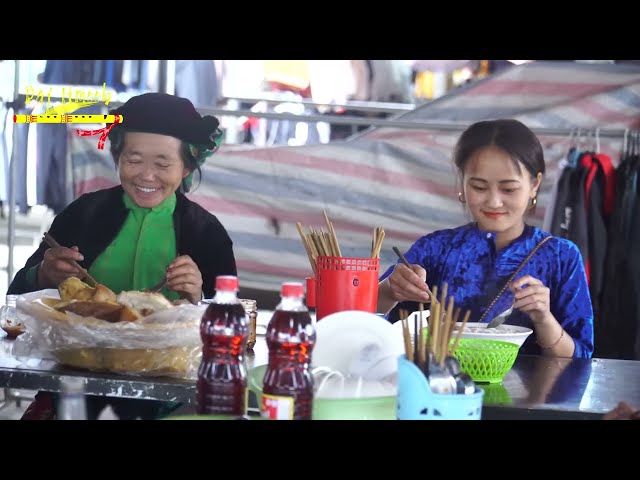 Đi chợ Đồng văn học lại tiếng H'Mông về các loại hạt rau.