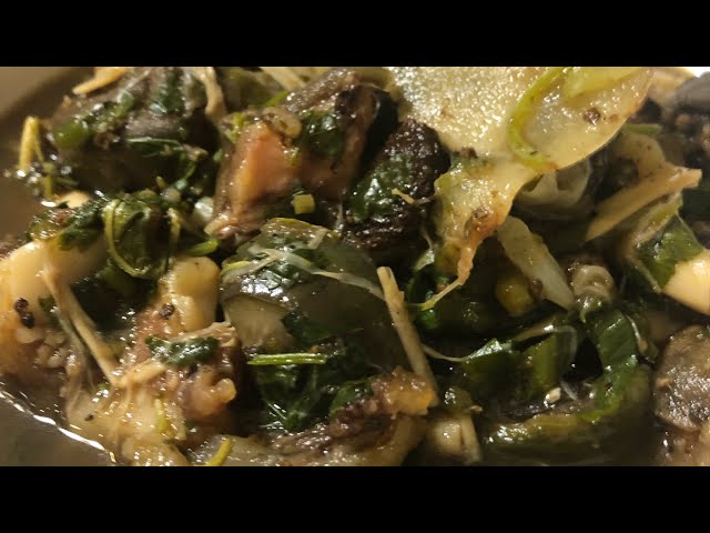 Hmong Cooking – Deer Feet Stew, O’laam Tes Taw Moslwj Qab Tiag2