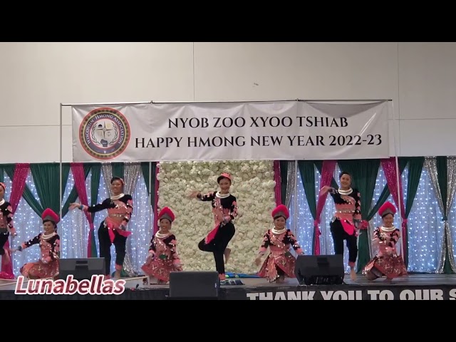 Lunabellas. Dance competition at Hmong Madison new year day2