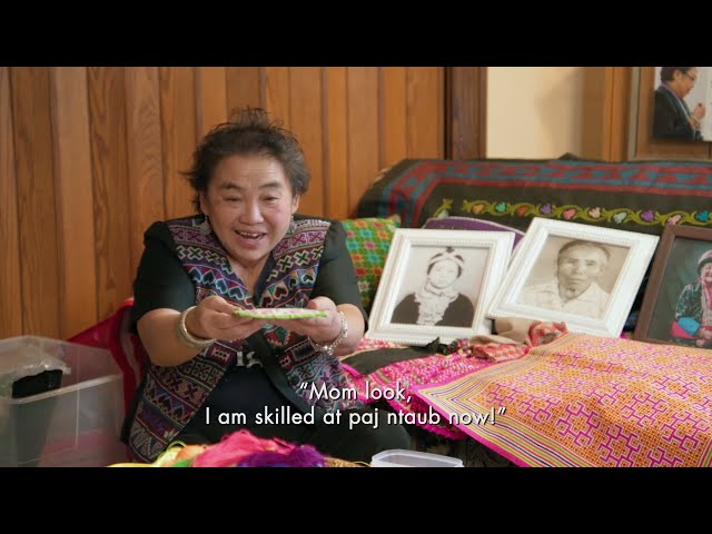 Hmong Paj Ntaub segment from the INSPIRATION episode