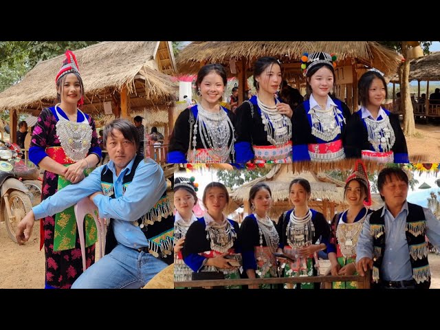 Hmong New Year Celebration in Longxang 2022-2023(Noj peb caug nyob Loob Xaas)
