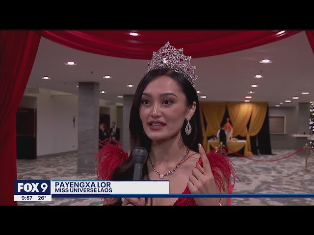 Miss Universe Laos visits Twin Cities Hmong community