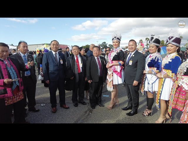 Fresno Hmong New year 2023 Walk around plawv tshav pob