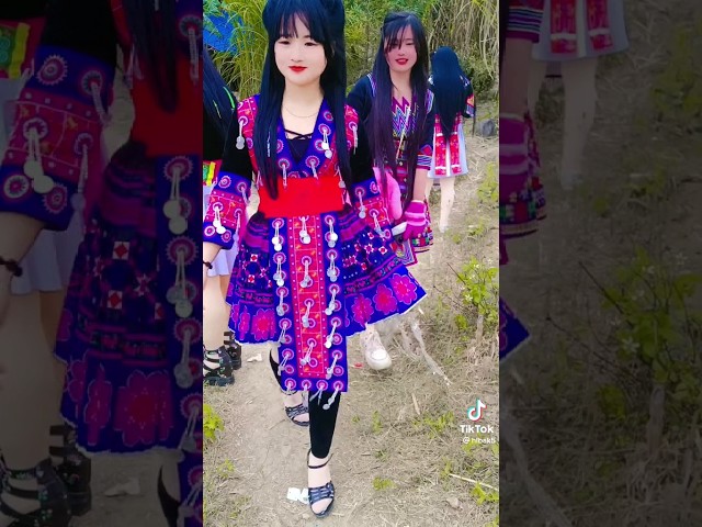 hmoob gái Hà Giang xinh đẹp quá ❤️ nkauj hmoob Kev tev