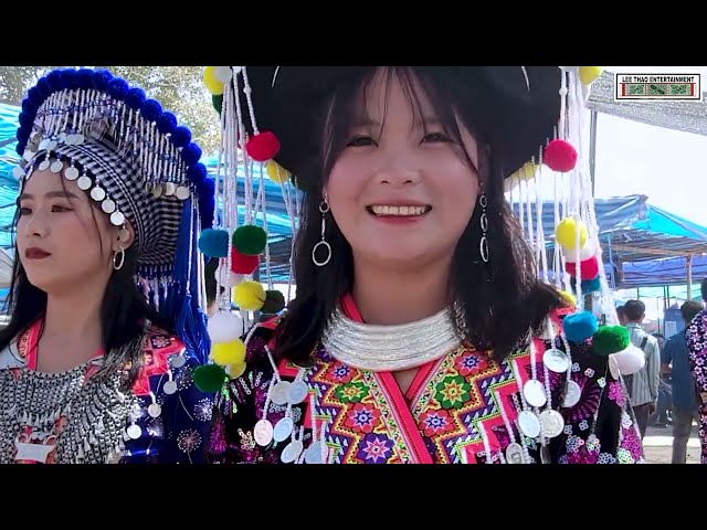 Hmong New Year in Noomhai Laos-