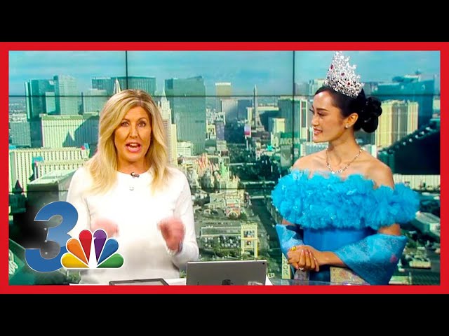 Miss Universe Laos, Payengxa Lor, visits Las Vegas with U.S. tour