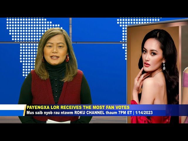 3HMONGTV LIVE: 01/10/2023 | Payengxa Lor is leading based on fan votes.