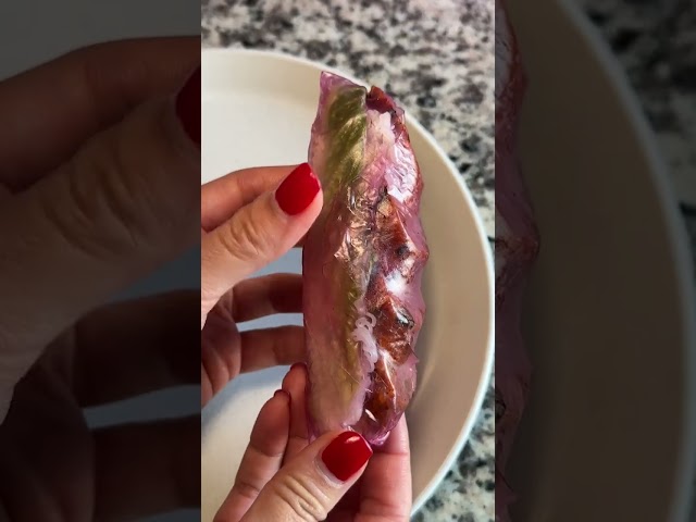 Hmong Sausage Spring Roll