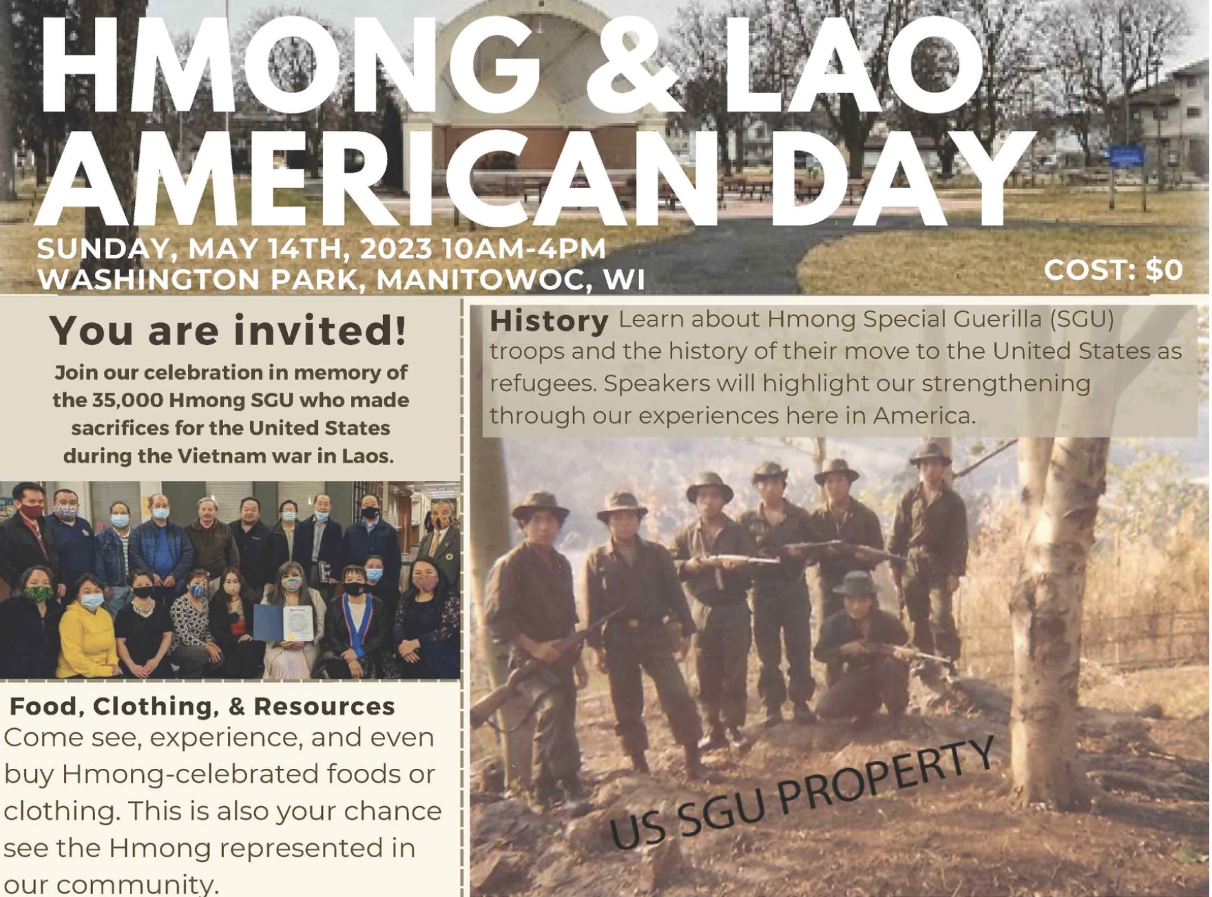 Hmong-Lao Veterans Day is Sunday in Wisconsin, several events planned