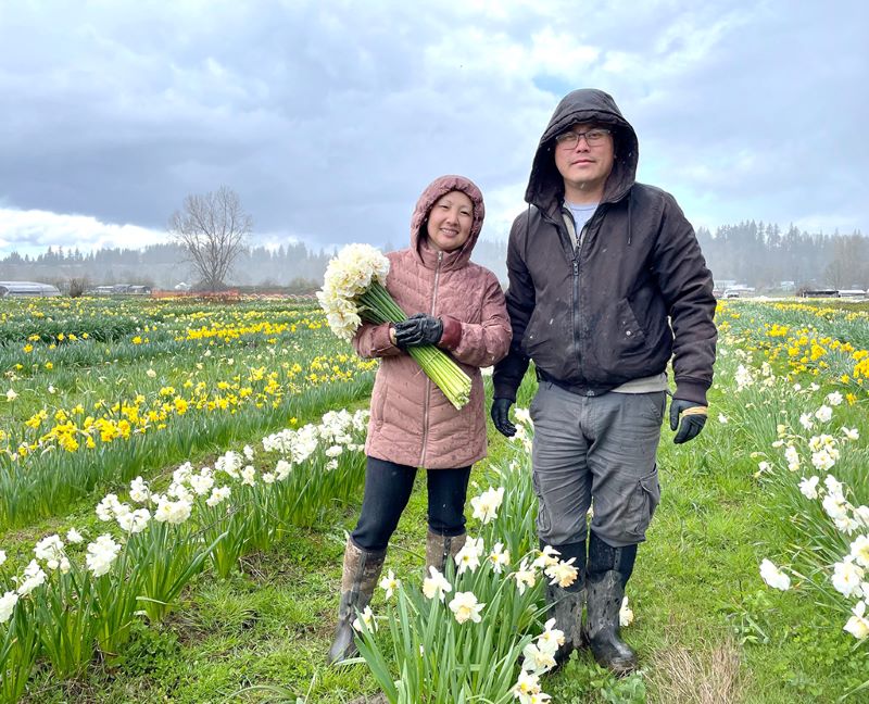 Spring blooms, for you by Hmong farmers