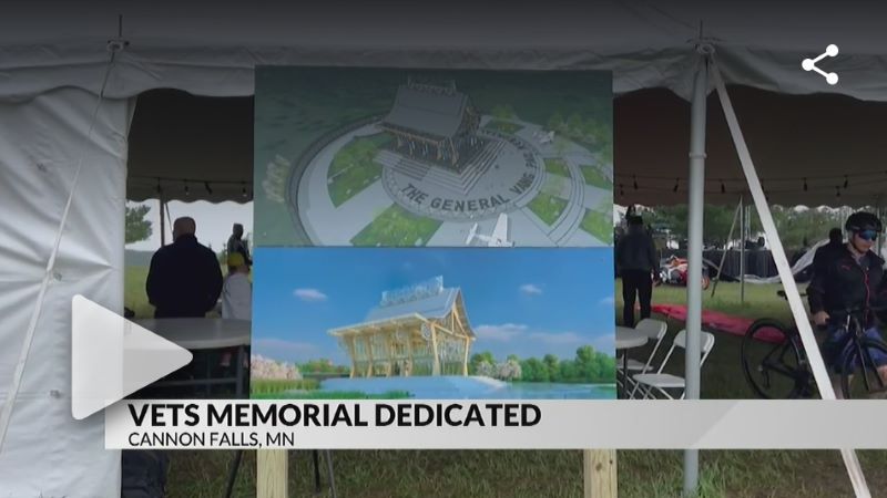 Cannon Falls veteran’s memorial dedication