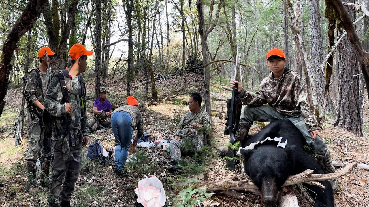 Black Bear Hunting B Zone 2023 – Yos hav zoov tua dais tau tu loj heev