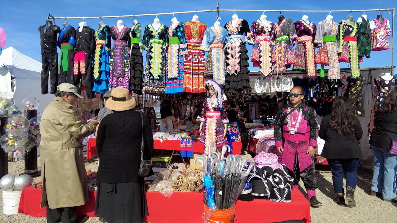 WALKING AROUND VENDORS AT STOCKTON HMONG NEW YEAR 2024