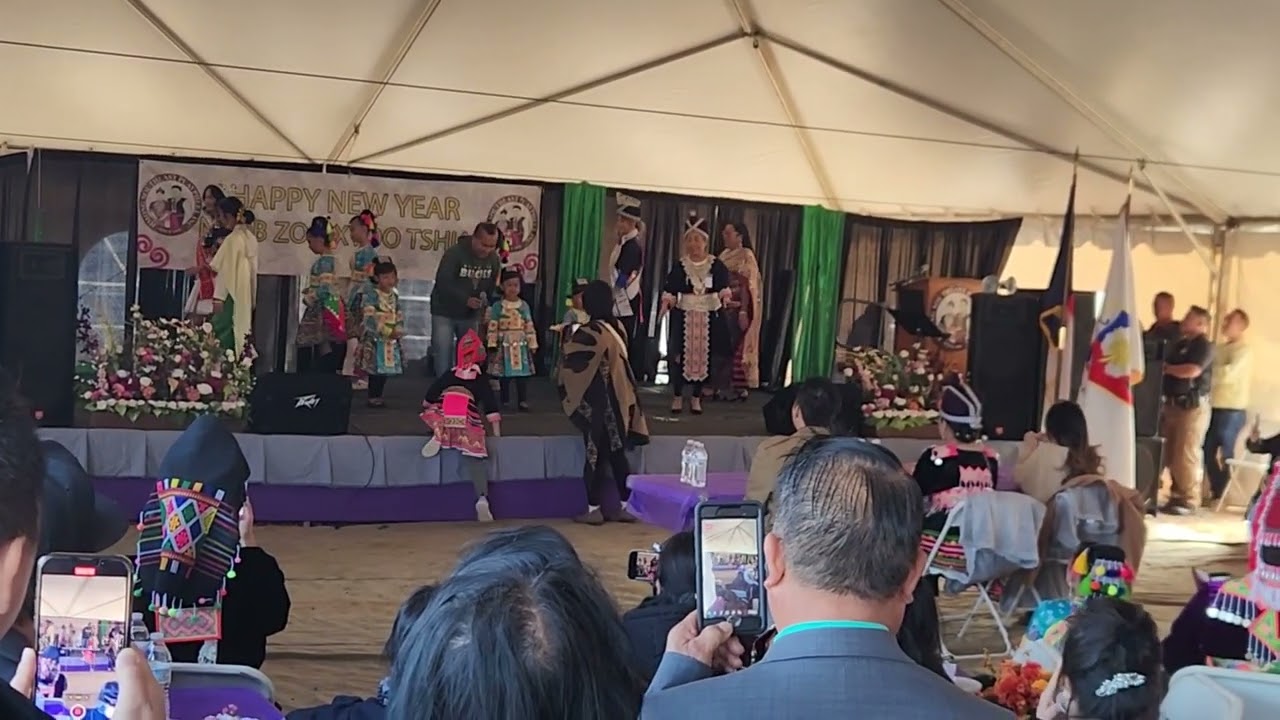 Lee Kong Xiong is at Hmong North Carolina New  Year 11/25/2023-2024