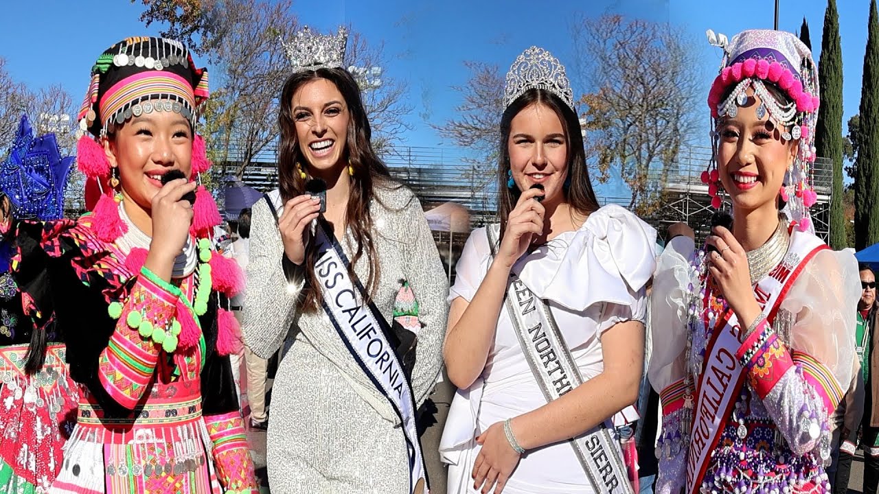 Sacramento hmong new year 2024 – Interview Pageant and Beautiful Hmong Girls