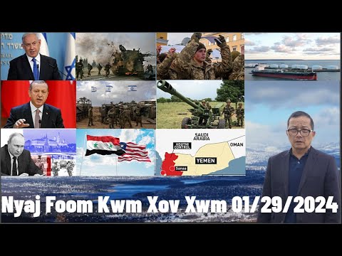 Xov Xwm 1/29/2024: Rog Russia/Ukraine & Xwm Txheej Kev Tsis Haum Xeeb Ntau Yam