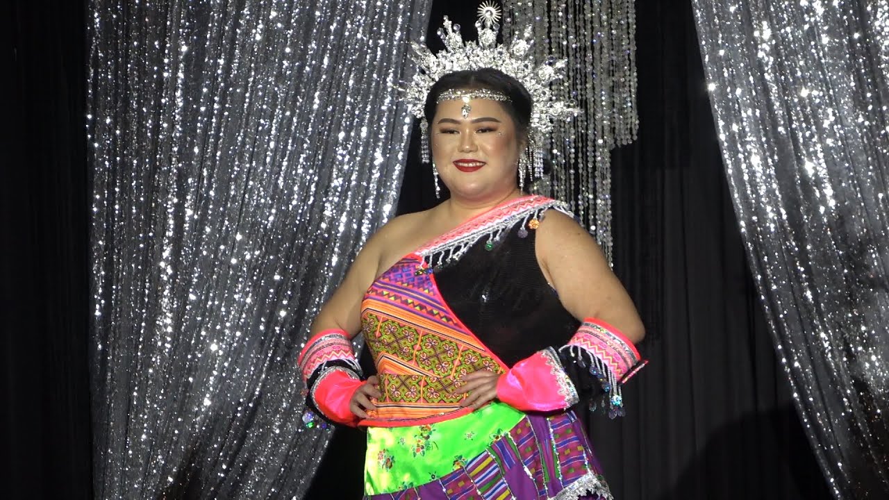 Fresno Hmong New Year 2024 Miss Hmong Self design Round