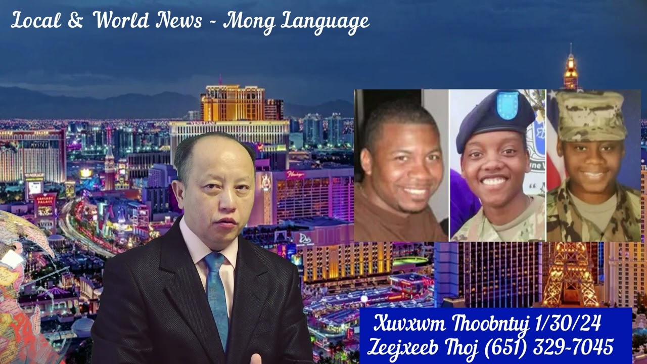 1/30/24  Ceevfaaj Tuabneeg Phem Coob Zujzug / Mekas Yuav Tua Iran Hab Lwm Yaam Xuvxwm