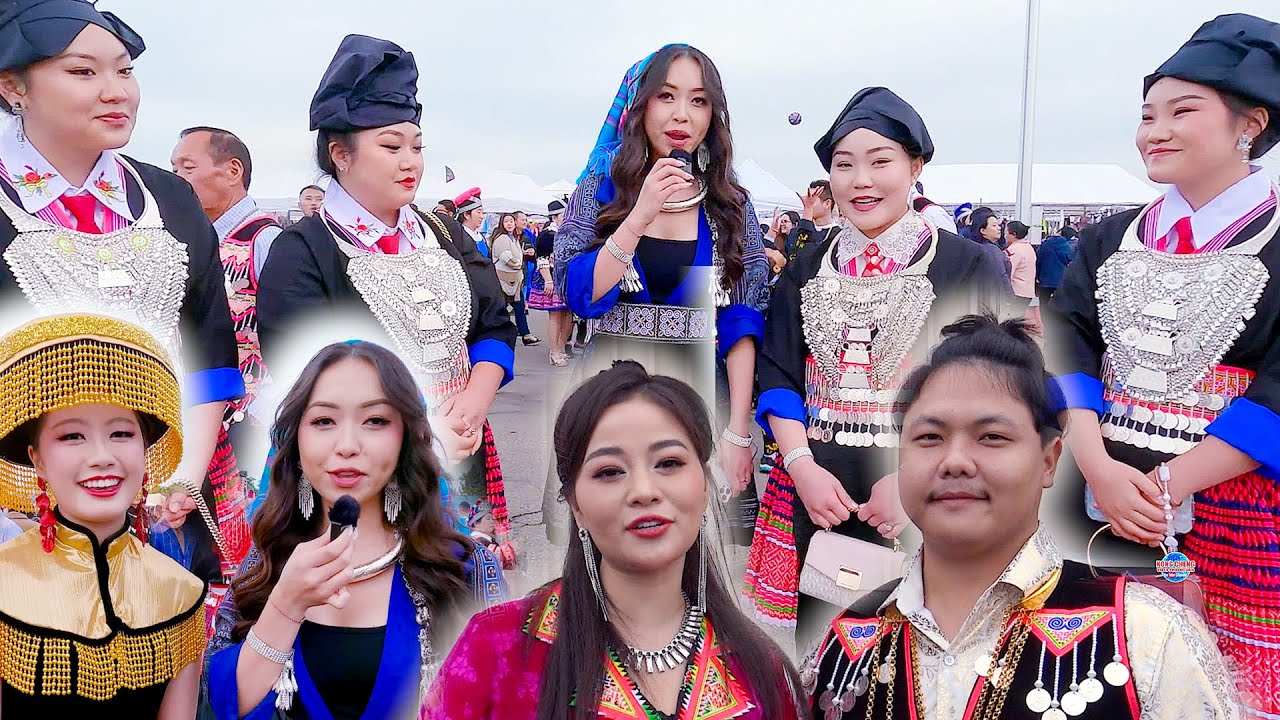 LARGEST HMONG NEW YEAR AND BEAUTIFUL GIRLS FRENO CALIFORNIA U.S.A. 2024