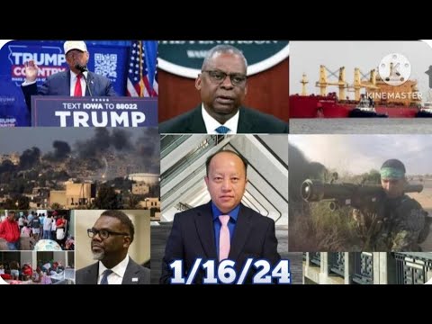 1/16/24 – Trump Yeej Huv Iowa / Houthis Tua Mekas Ib Lub Nkoj / Hab Lwm Yaam Xuvxwm