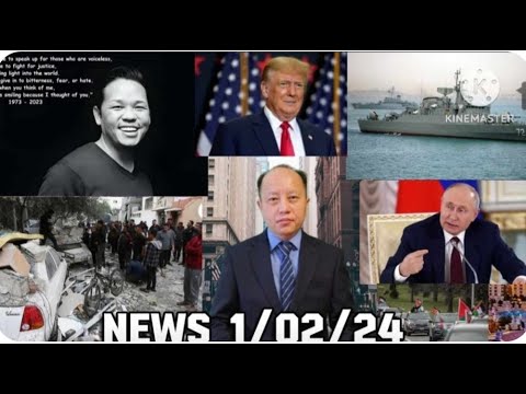 1/2/24 –  Trump & Biden Tej Kev Pejxeem Tso Suab / Hab Ntau Yaam Xuvxwm Koom Ua Ke