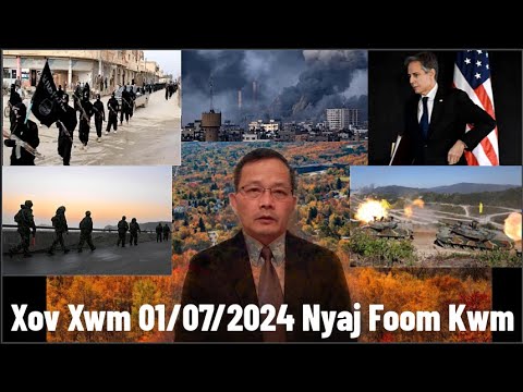 Xov Xwm 01/07/2024: IDF Tua Gaza Hnyav 100 Thaj Chaw & Kaus Lim Qab Teb Qaum Teb Kev Sib Hawv