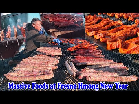 Most Wanted Delicious Food Courts at Fresno Hmong New Year 2024