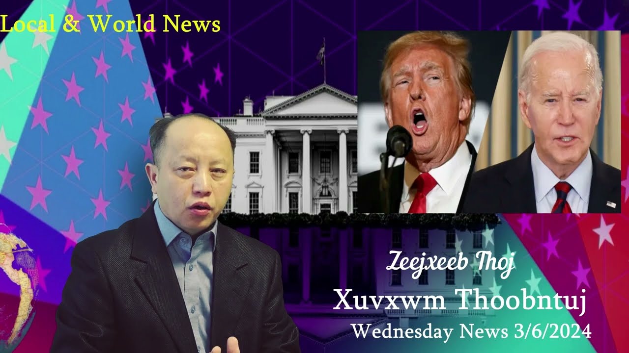 3/6/24 – Xuvxwm Txug Super Tuesday Leejtwg Tau Suab Ntau / Suav Hab Filipeej Teebmeem Tom Havtxwv