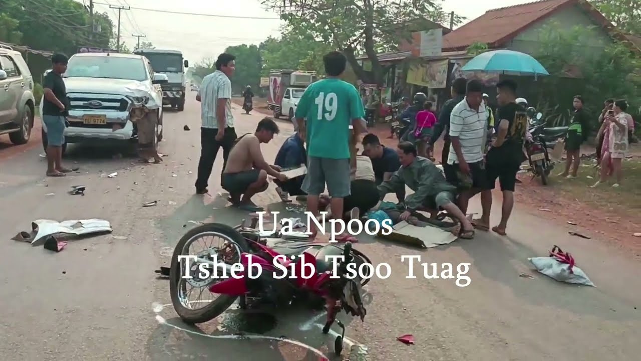 Xuvxwm Txug Moob Nplog Ua Tsheb Sib Tsoo Saab Heev Vim Quav Cawv Ua Npoos Ndluav Dlej 4/10/24