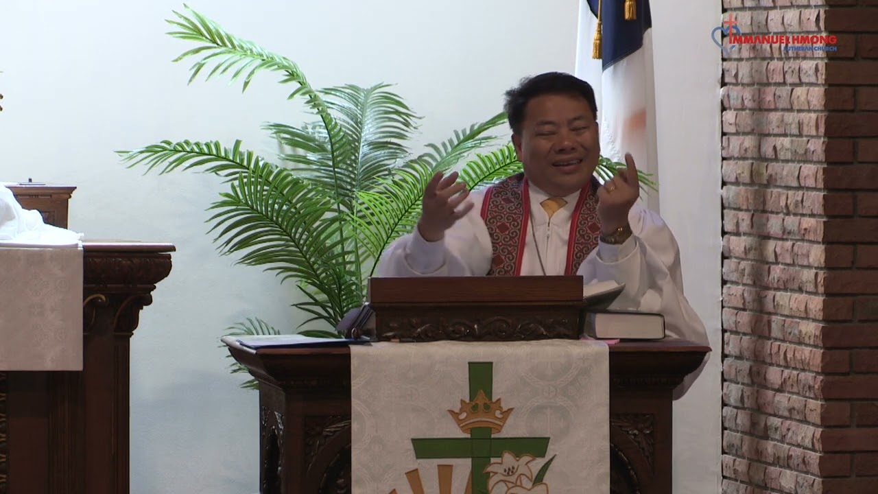 1 Yauhas/John 4:19-21 “Peb Hlub Vim Nws Xub Hlub Peb / We Love Because He First Loved Us.”