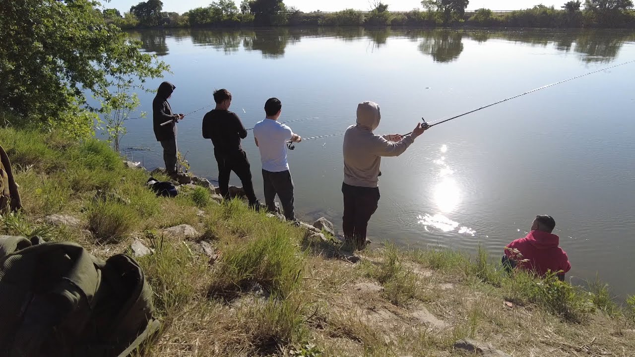 Striper fishing in Sacramento river