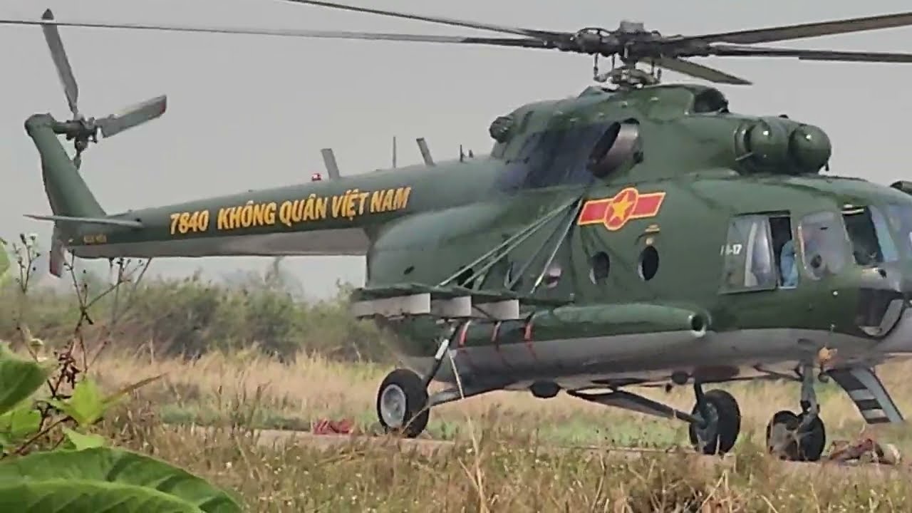 Helicopter in Vietnam