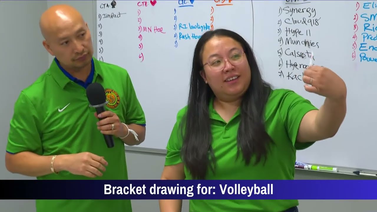 3HMONGTV LIVE: Bracket drawing  for volleyball for J4 tournament 2024.