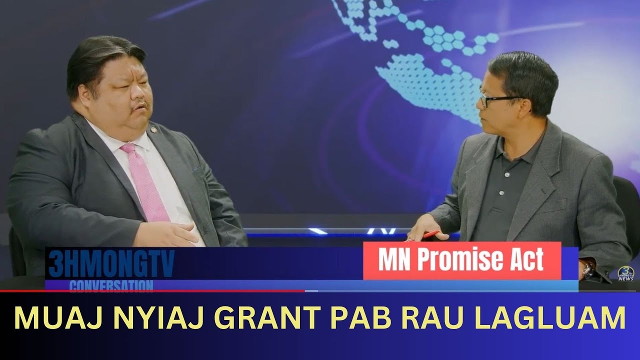 3HMONGTV CONVERSATION | Rep. Jay Xiong talks about the MN Promise Act grant.