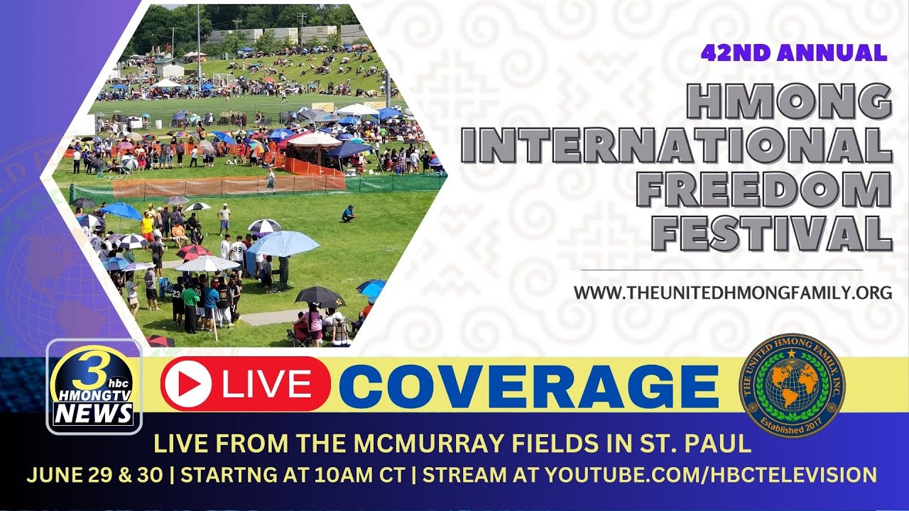 3HMONGTV LIVE | 06/29/2024 – 42nd Annual Hmong International Freedom Festival in St. Paul.