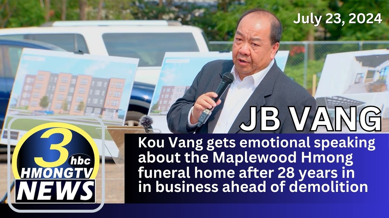 3HMONGTV Newsbrief | 07/23/2024 | Groundbreaking for JB Vang latest housing project.